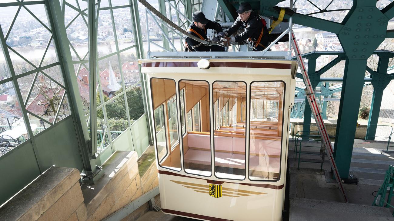 Dresdner Bergbahnen: Frühjahrsrevision: Schwebebahn bis 13. März in Betriebspause