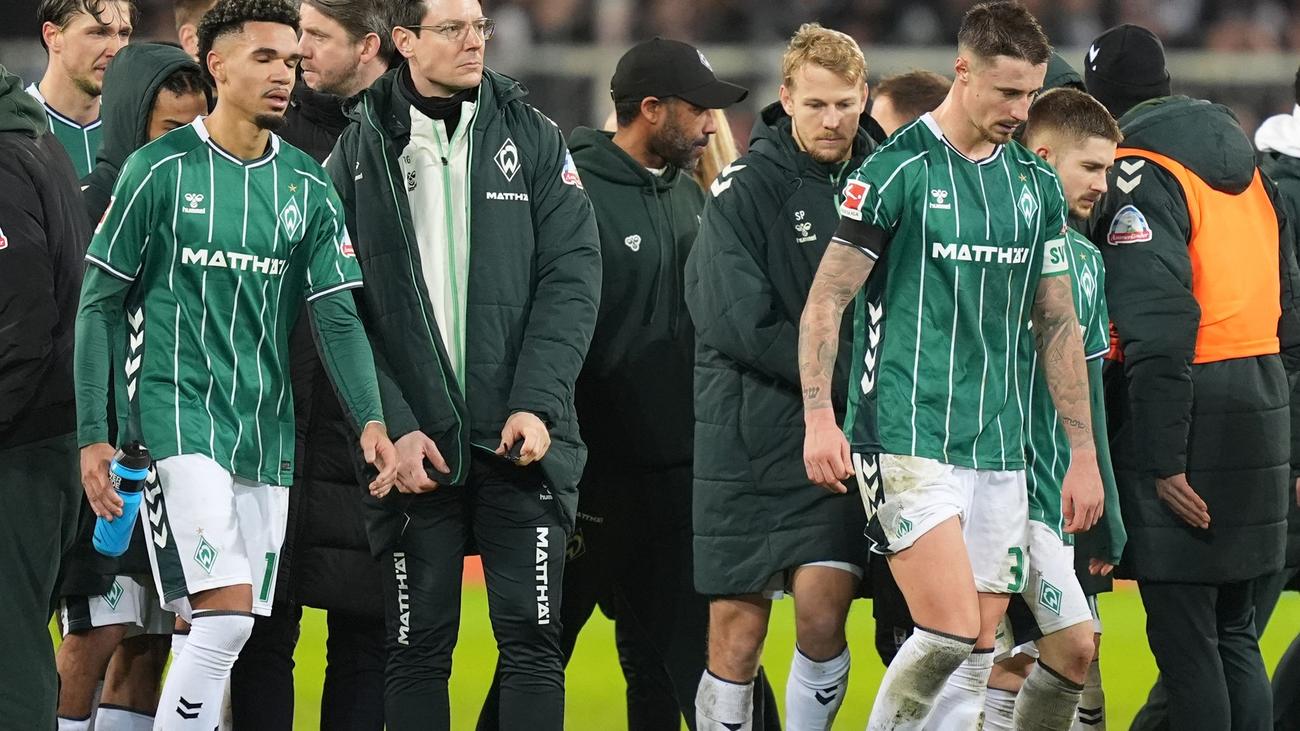 Werder-Pleite bei St. Pauli: Werder immer tiefer in der Krise: "Wir alle sind enttäuscht"
