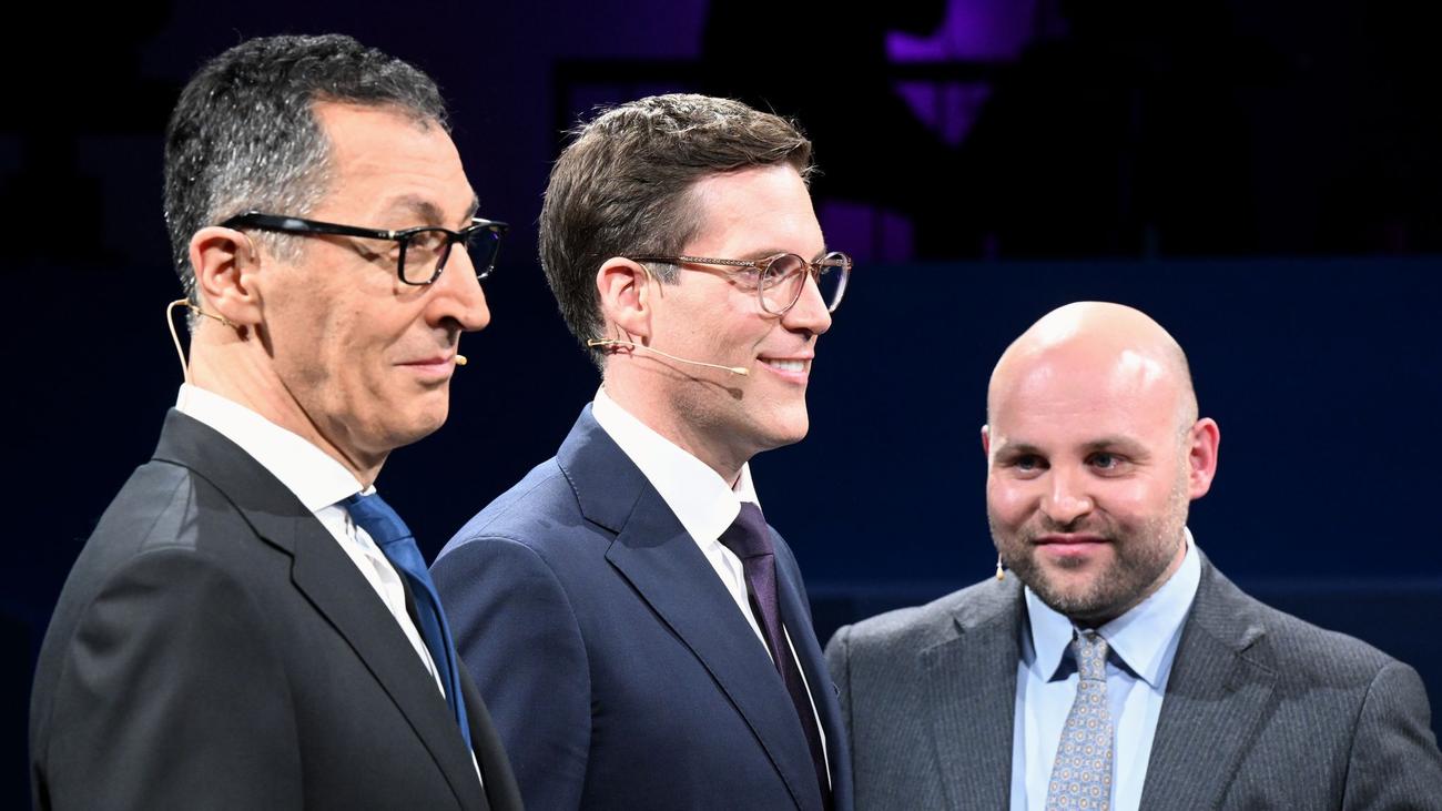 Landtagswahl Baden-Württemberg: TV-Wahldebatte: Hagel und Özdemir grenzen sich von AfD ab