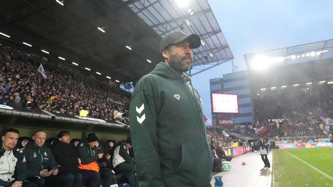 Fußball-Bundesliga: Werder-Trainer Daniel Thioune.