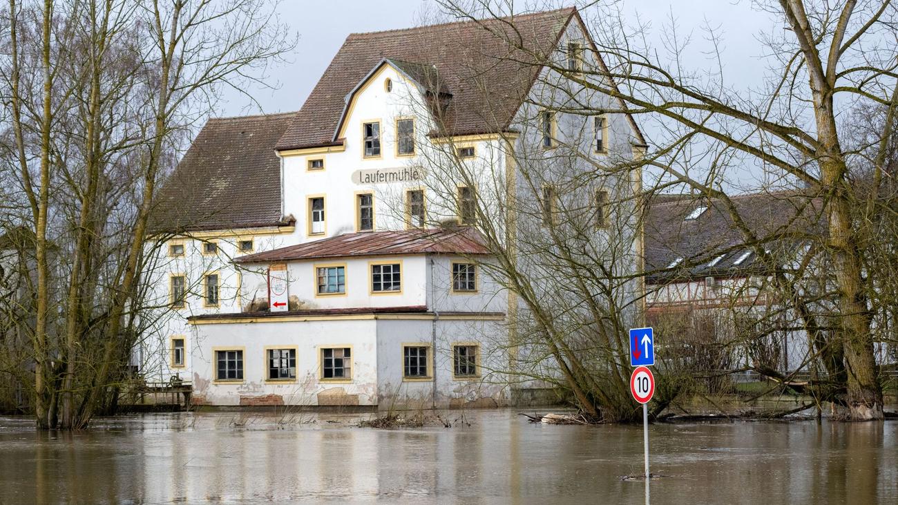 Wetter: Experten erwarten Entspannung bei Hochwasser in Bayern