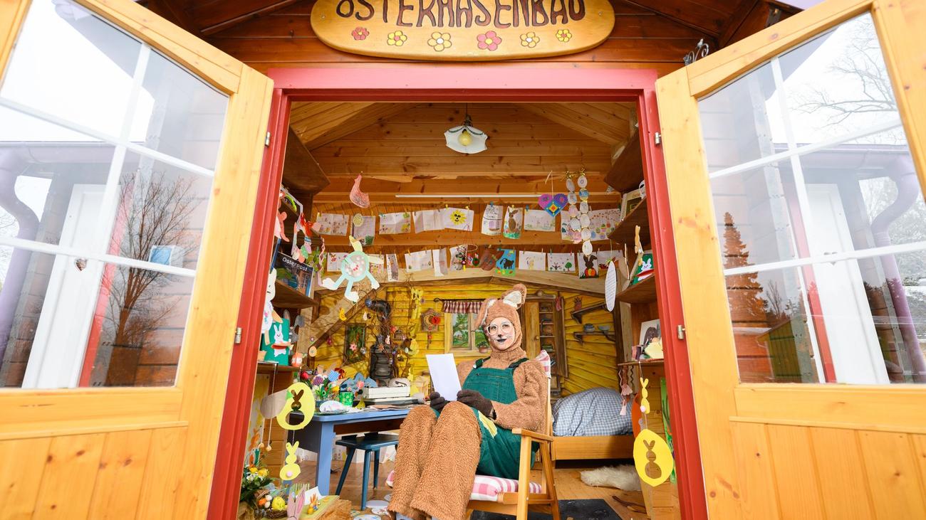 Kinder: Oberlausitzer Osterhasenpostamt ist eröffnet