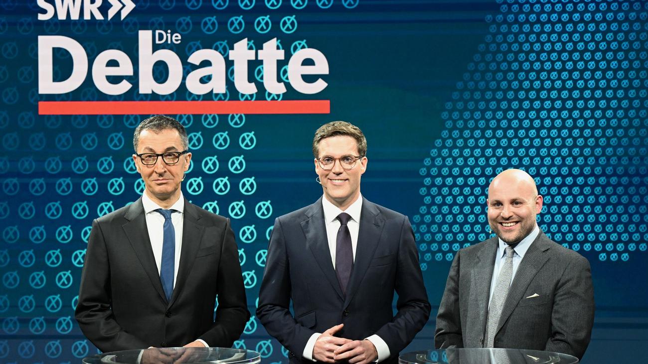 Landtagswahl Baden-Württemberg: So viele Menschen haben das TV-Triell im SWR verfolgt