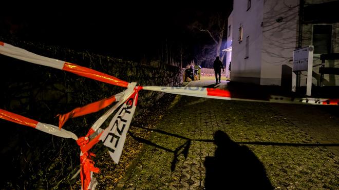 Kriminalität: Der Einsatzort wurde abgesperrt.