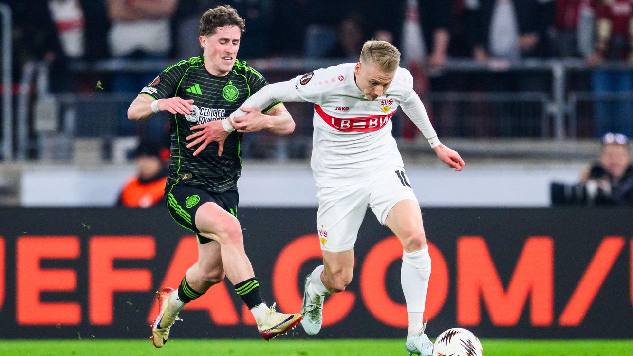 Europa League: VfB zieht trotz Dämpfer gegen Glasgow ins Achtelfinale ein