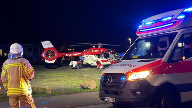 Mädchen in Lebensgefahr: Nähere Umstände blieben zunächst ungeklärt.