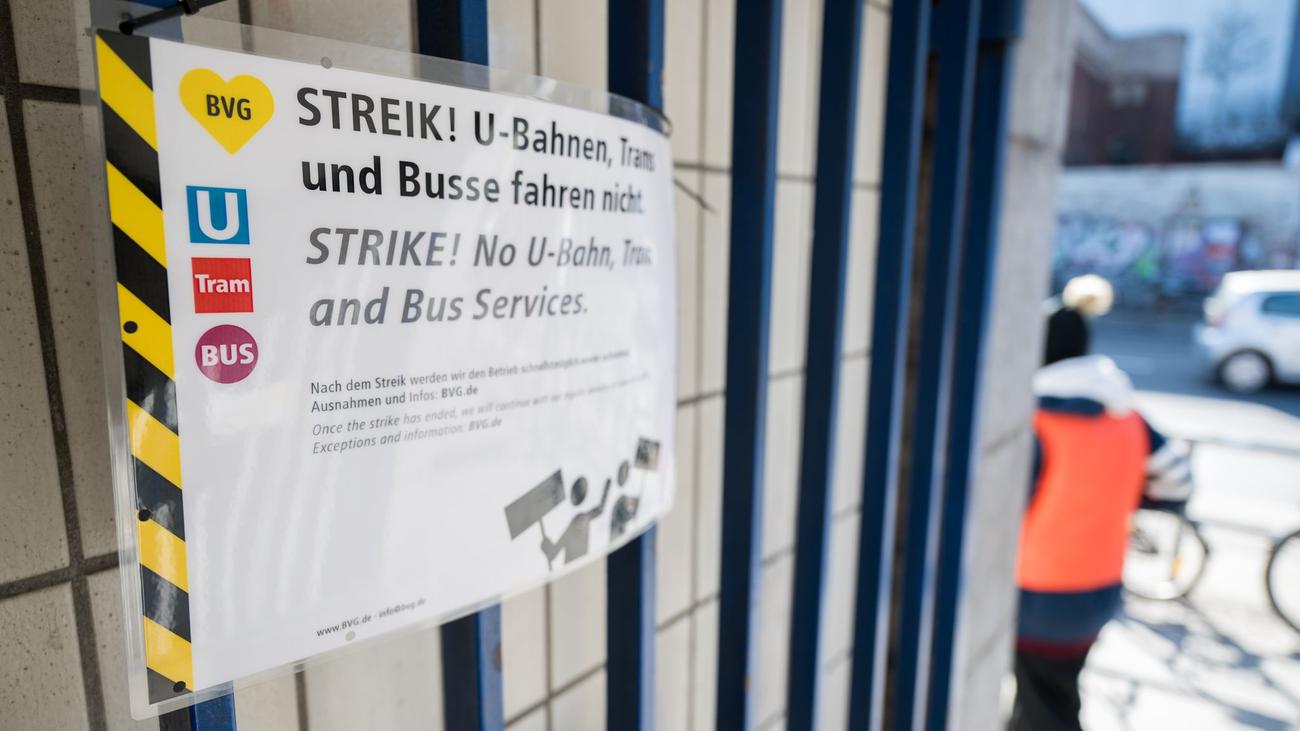 Tarifverhandlungen bei der BVG: Warnstreik bei der BVG - Was Fahrgäste wissen müssen