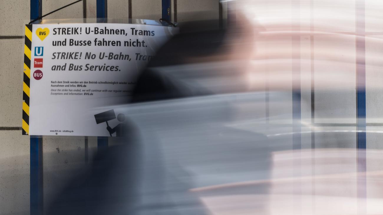 Berliner Nahverkehr: Zweitägiger Warnstreik bei der BVG hat begonnen