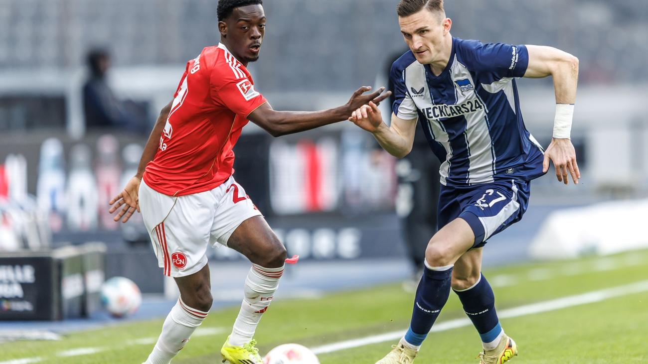 2. Fußball-Bundesliga: 2:1 gegen Nürnberg: Hertha zeigt Reaktion nach Debakel