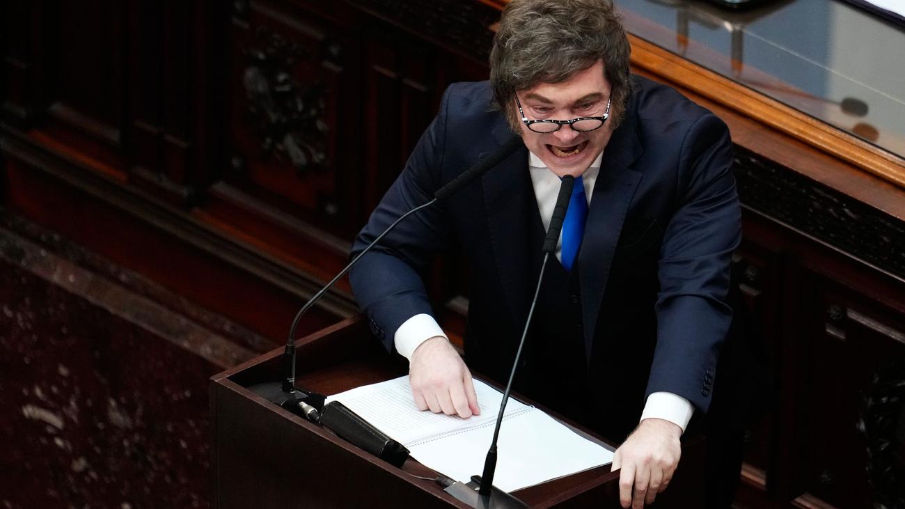 Rede zur Lage der Nation: Milei will Argentiniens Wirtschaft weiter deregulieren