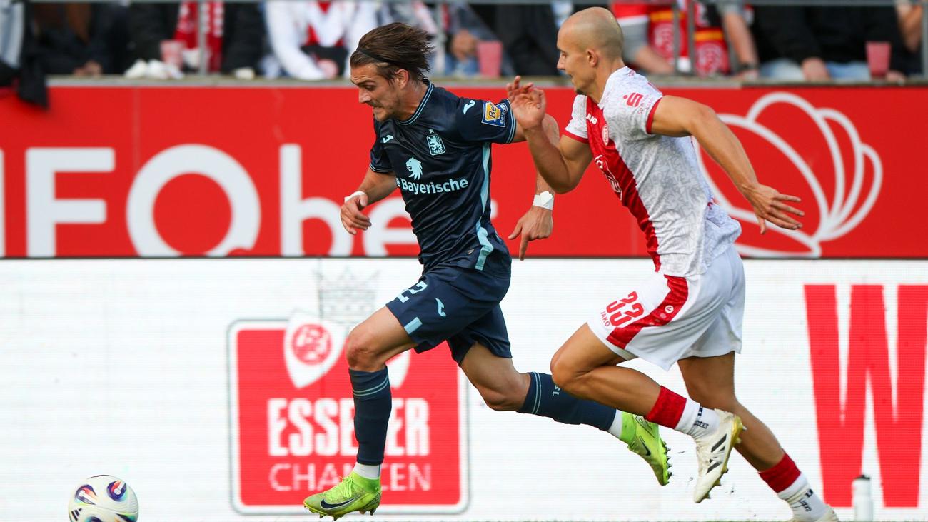 3. Liga: 1860 siegt im Nebel: Glückliches 2:1 gegen Aue