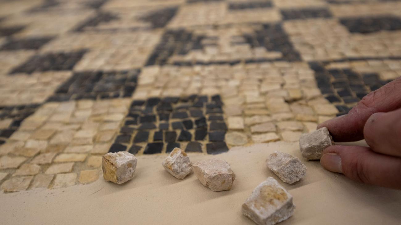 Archäologie: Römisches Mosaik für Landesausstellung 2029 saniert