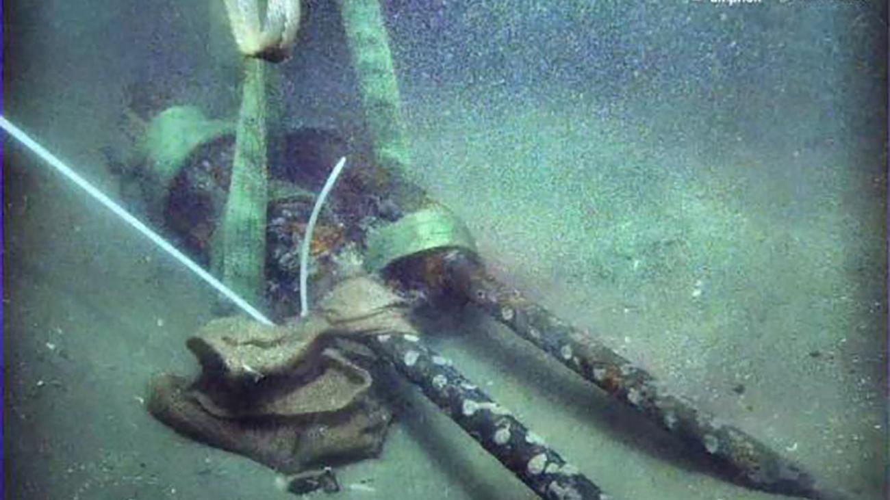 In 35 Metern Tiefe unter Sand: Wrack von US-Bomber in der Nordsee entdeckt