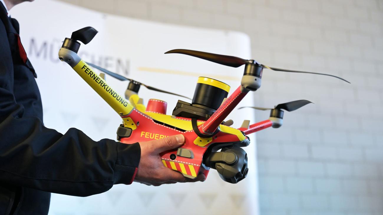 Einsatzhelfer: Erfolgreicher Test: Feuerwehr München setzt mehr Drohnen ein