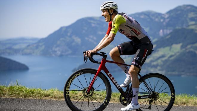 Bei Eintagesrennen: Der deutsche Radprofi Georg Zimmermann hat sich verletzt. (Archivbild)