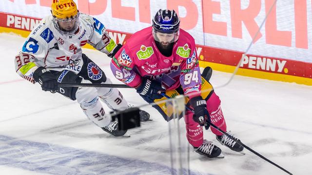 Deutsche Eishockey Liga: Eisbären Berlin gewinnen mit 5:4 in Nürnberg