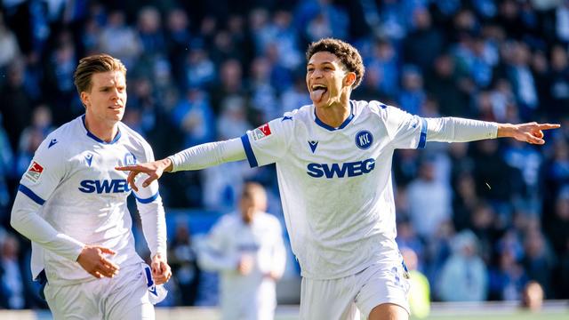 2. Fußball-Bundesliga: Karlsruher Rollenteilung: Eichner lobt nicht nur Ben Farhat