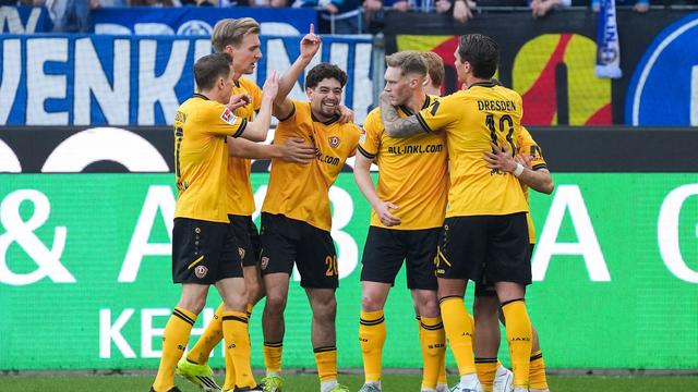 2. Fußball-Bundesliga: Dresden verpasst nach spannender Schlussphase Sieg