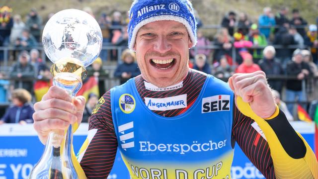 Finale in Altenberg: Felix Loch und Julia Taubitz holen Kristallkugel im Rodeln