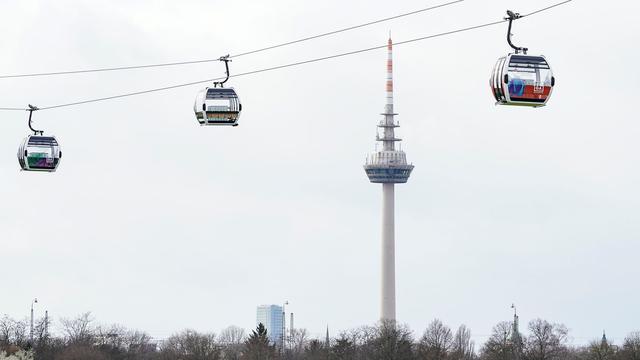 Mannheim: Menschen auf geschlossenem Fernmeldeturm gesichtet