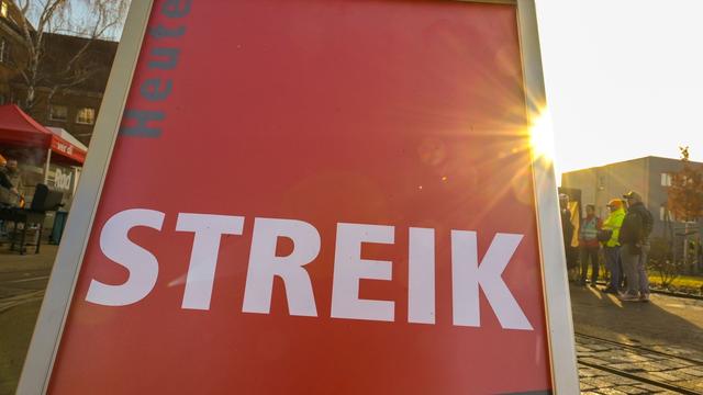 Bild: Tarifstreit: Warnstreik im ÖPNV in Sächsischer Schweiz-Osterzgebirge