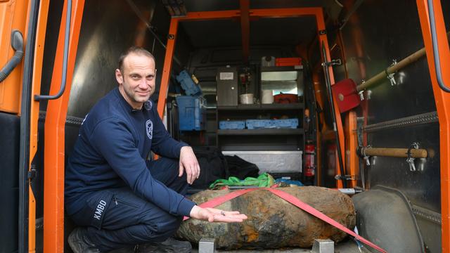 Bild: Notfälle: Weltkriegsbombe in Dresden: Zünder vor Ort gesprengt