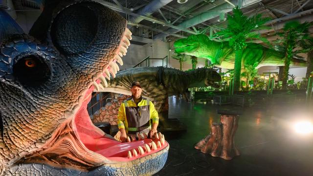 Messehalle Hannover: Dinos erobern Hannover – acht Meter hoher T-Rex dabei