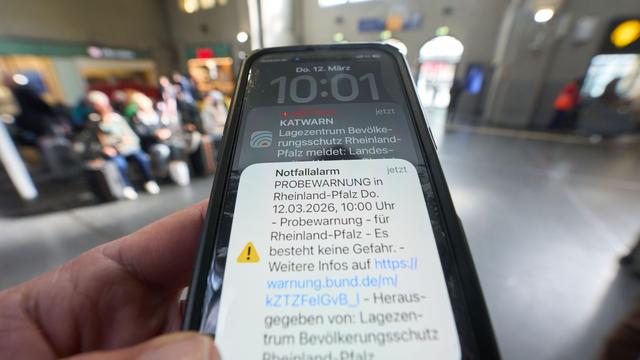 Probe für den Ernstfall: Warntag in Rheinland-Pfalz: Sirenen und Handy-Alarm im Test