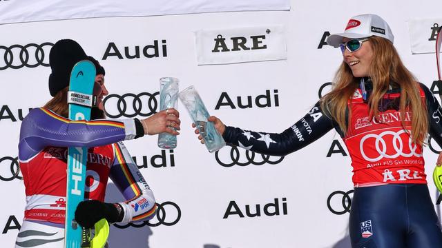 Ski alpin: Beste Slalom-Platzierung: Aicher bleibt an Shiffrin dran