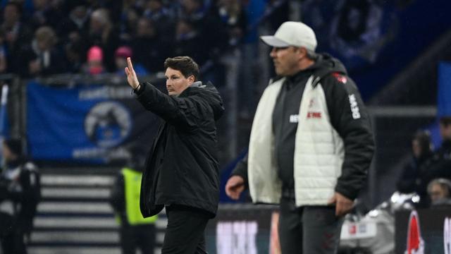 Fußball-Bundesliga: Kölns Kwasniok bittet bei Pk um Beifall für HSV-Coach Polzin