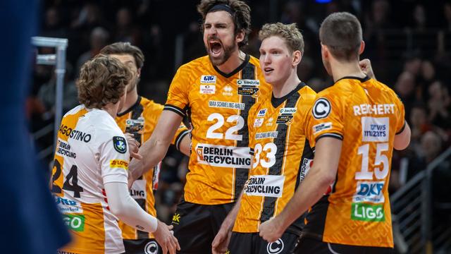 Volleyball-Bundesliga: Volleys blicken auf die Playoffs: 