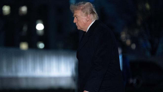  Fliegt er nach China oder nicht? US-Präsident Donald Trump.