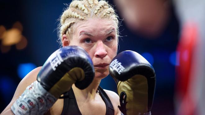  Nina Meinke verteidigte in Hamburg ihren WM-Titel.