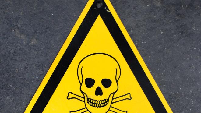 Umwelt: Auf einer Straße war Quecksilber entdeckt worden. (Symbolbild)