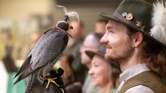 25. Auflage: Falkner, Hirschrufer und Reiter - Freizeitmesse in Erfurt