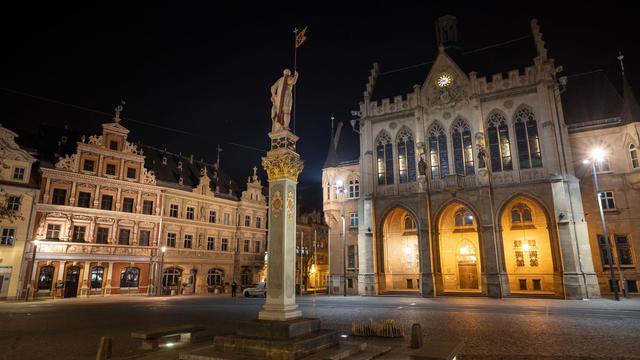 Earth hour: Fürs Klima - Thüringer Städte schalten eine Stunde Licht aus