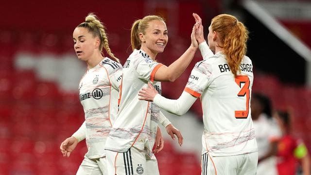 Champions League: Bayern-Fußballerinnen vor Rückspiel: 