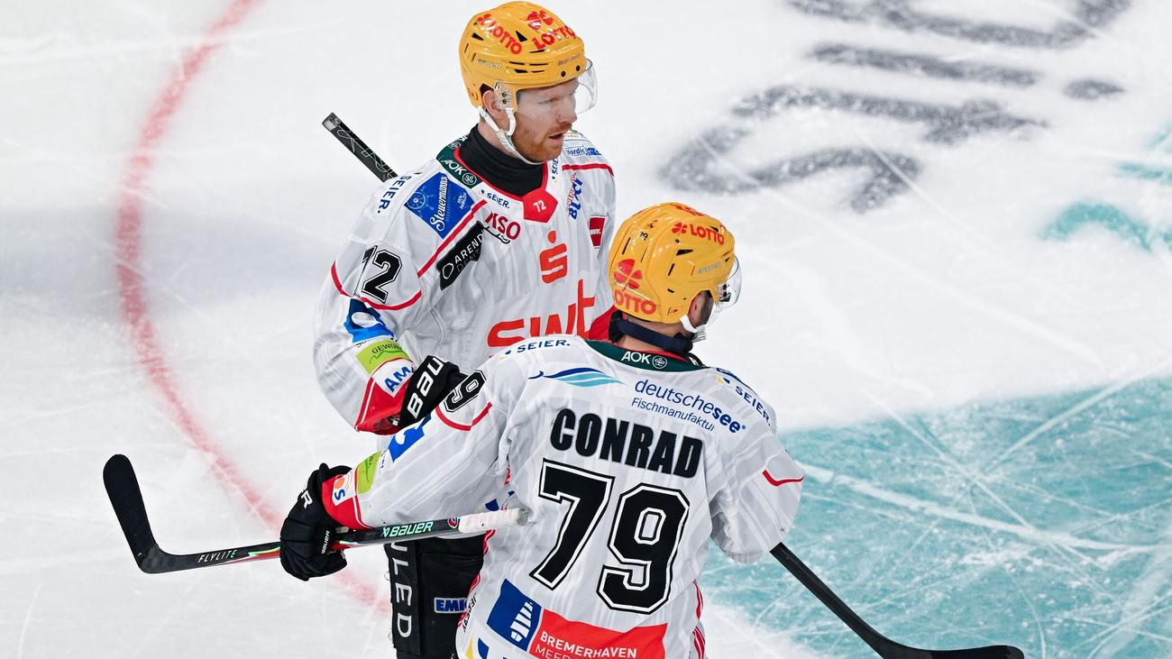 Eishockey: Bremerhaven verkürzt in DEL-Playoff gegen Mannheim