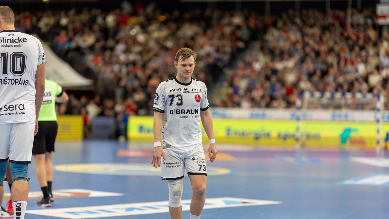 European League: Handball: Melsungen verliert Playoff-Hinspiel in Dänemark