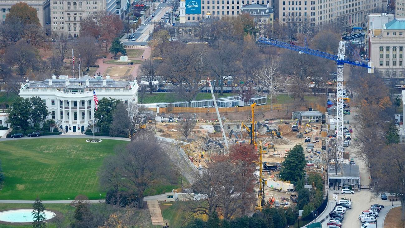 Trump-Paradeprojekt: Richter blockiert Arbeit an Trumps Ballsaal am Weißen Haus