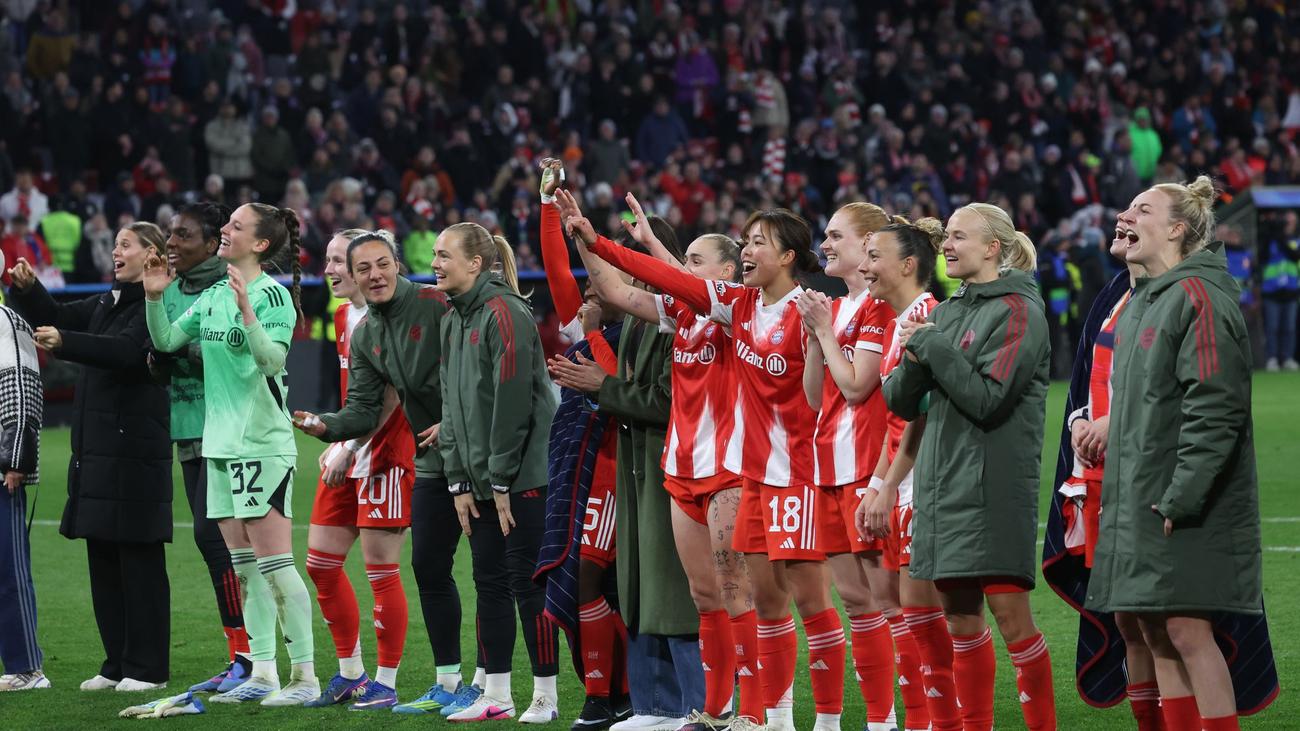Champions-League-Halbfinale: Bayern-Fußballerinnen euphorisch: "Träumen darf man"