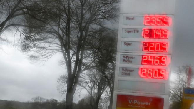 Benzinpreise Polen Leknica Heute