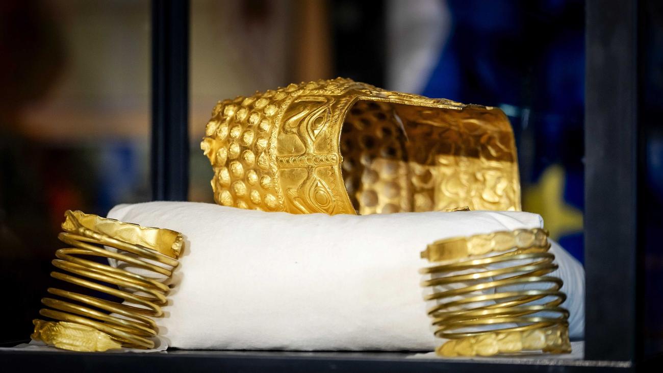 Kunstraub: Niederlande: Geraubter antiker Goldhelm sichergestellt