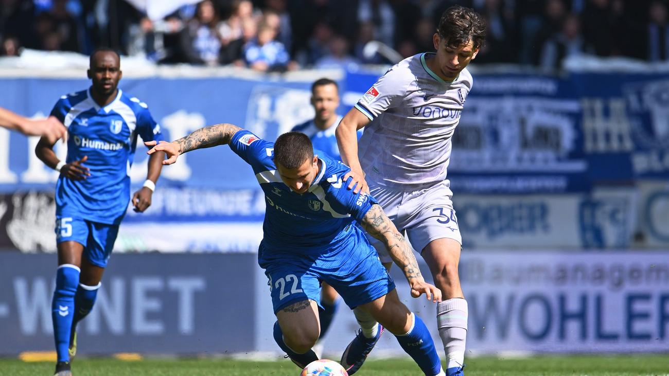 2. Fußball-Bundesliga: 4:1 gegen Bochum: Magdeburg verlässt Abstiegszone