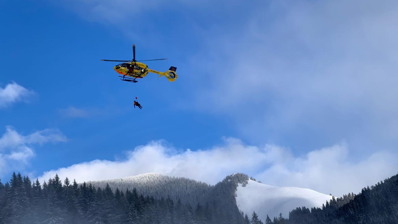 Bergrettung: Bergwacht rettet Urlauber aus Talreiße