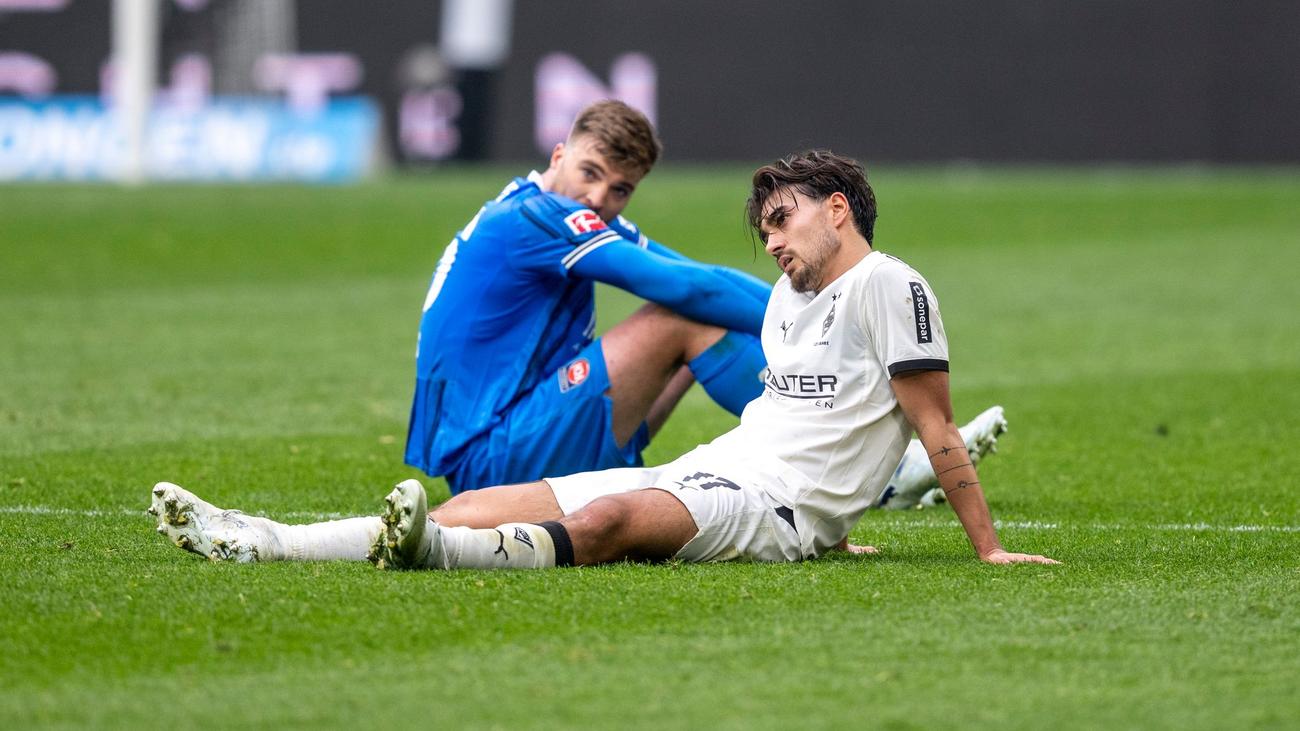 Fußball-Bundesliga: Gladbach lässt gegen sieglose Heidenheimer Punkte liegen