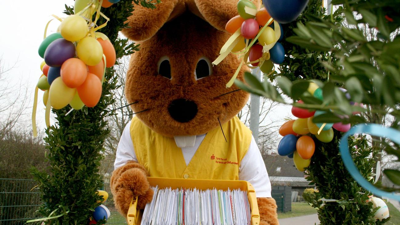 Osterpostfiliale: So viele Briefe haben den Osterhasen erreicht