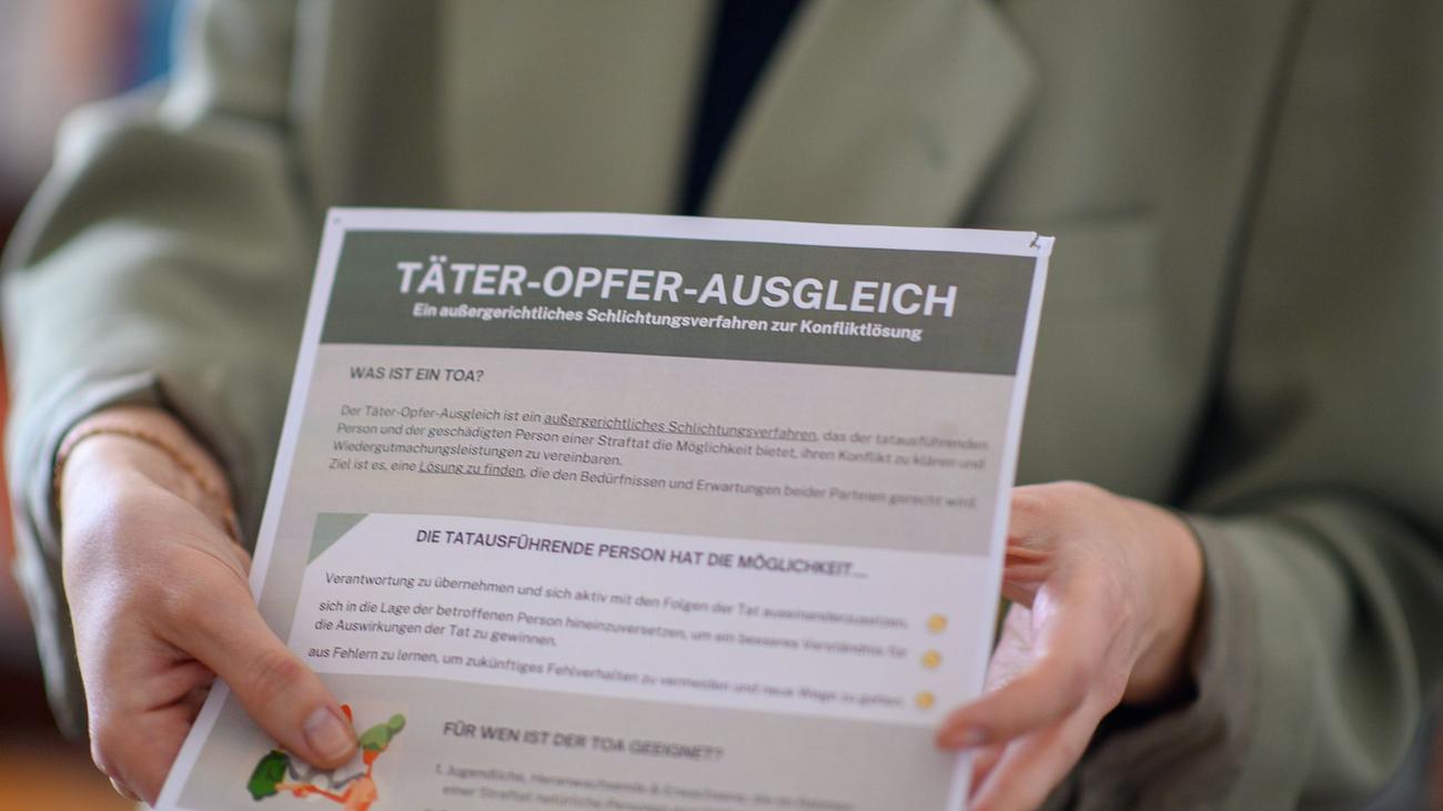 Justiz: Täter-Opfer-Ausgleich: 583 Fälle in Sachsen-Anhalt