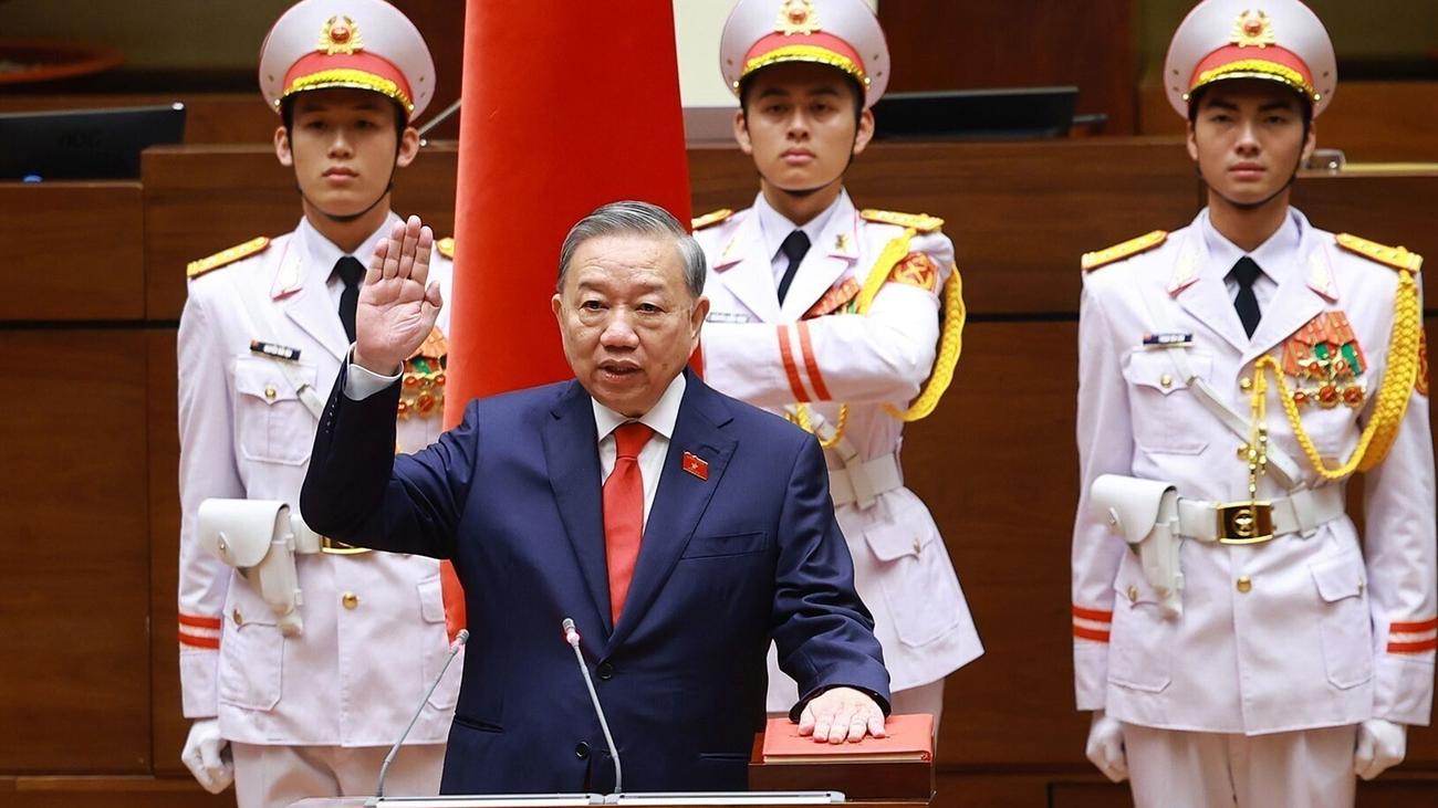 Parteichef nun auch Präsident: Vietnam: Hardliner To Lam wird mächtigster Mann seit Jahren