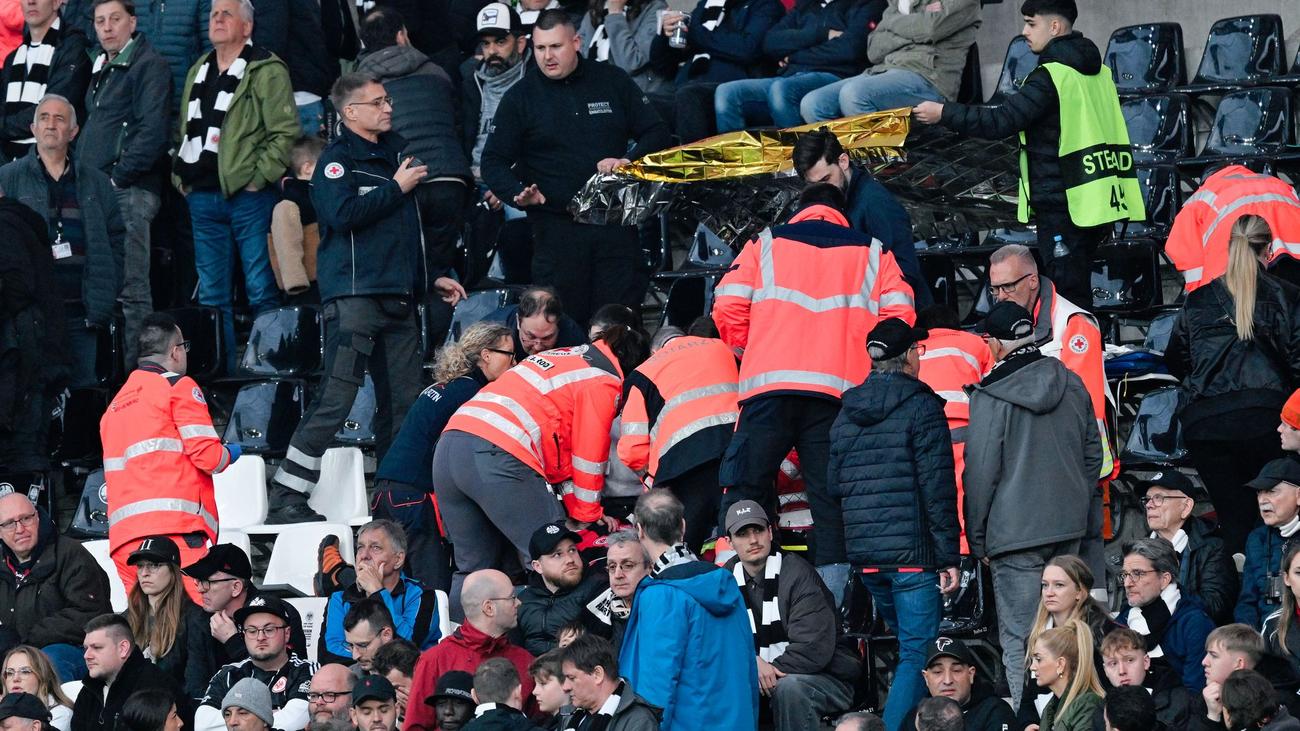 Fußball-Bundesliga: Zuschauer nach Notfall bei Spiel in Frankfurt gestorben